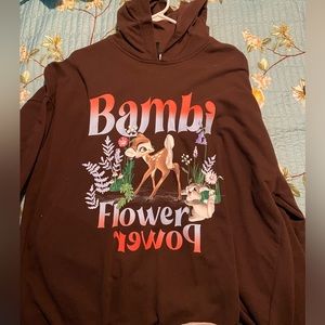 Bambi hoodie shirt